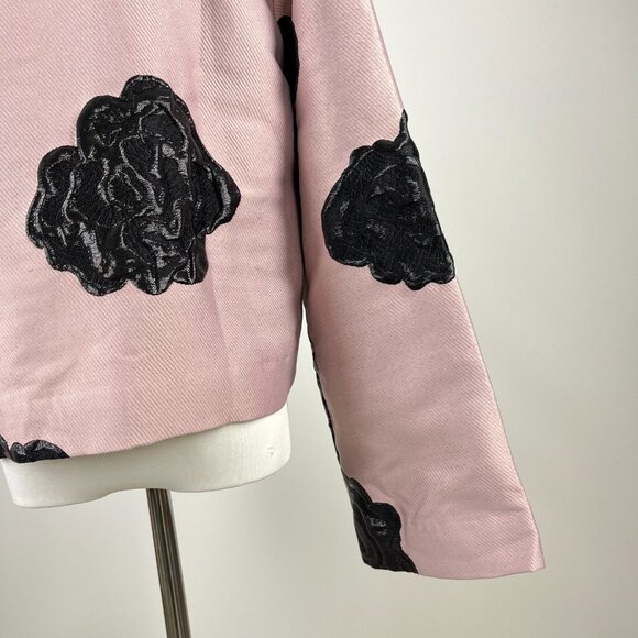 NWOT Stine Goya Kiana Rose Jacquard Pink Jacket Size M - Picture 11 of 16